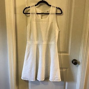 Jack by bb Dakota White Eyelet Dress
